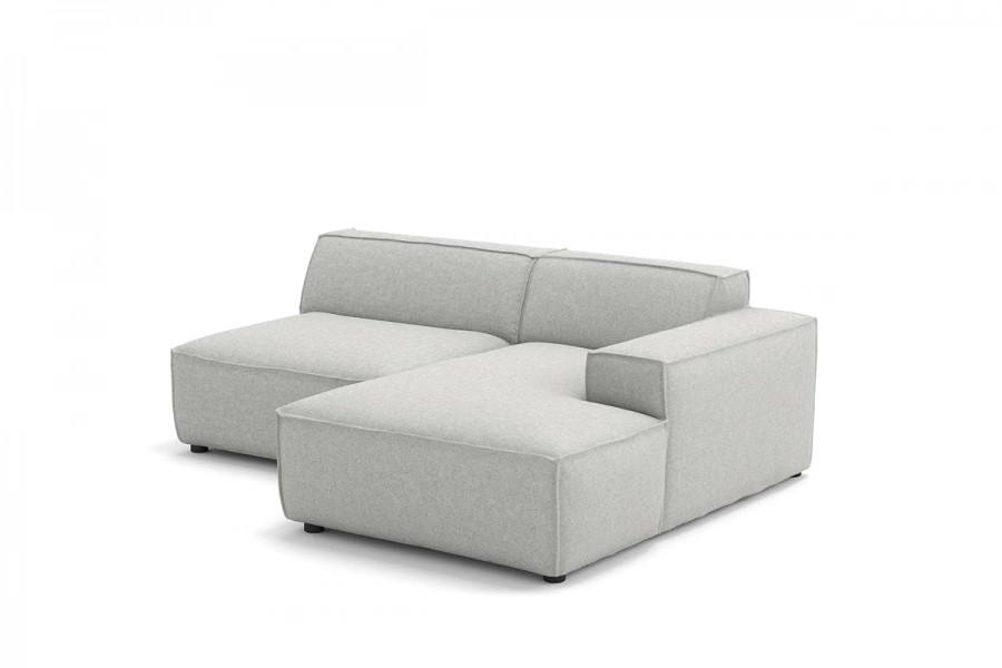 Model MODULARIS NB (niski bok) - Modularis NB sofa 1,5 osobowa + longchair prawy